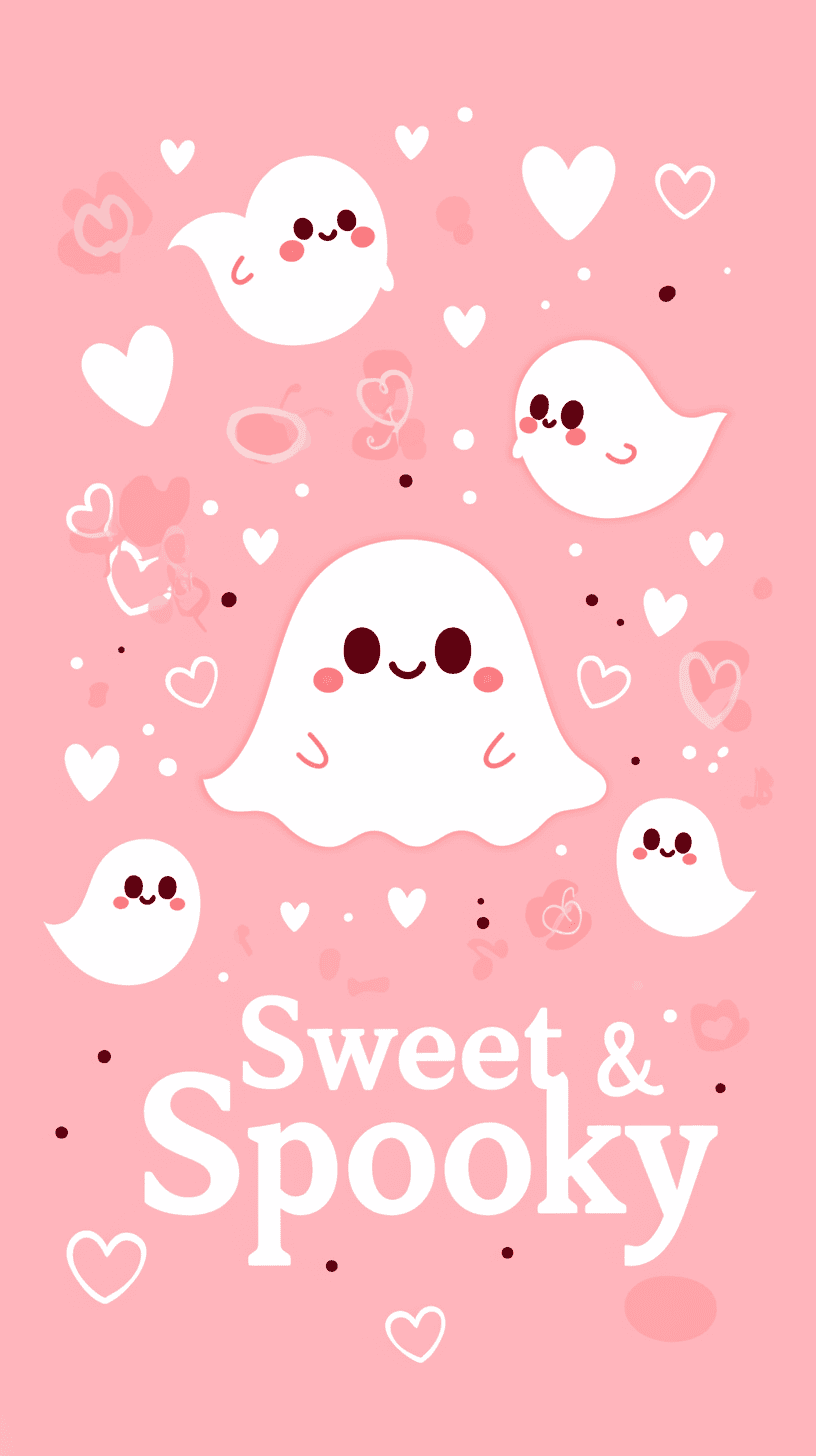Halloween Ghost 1371 original repeating artwork
