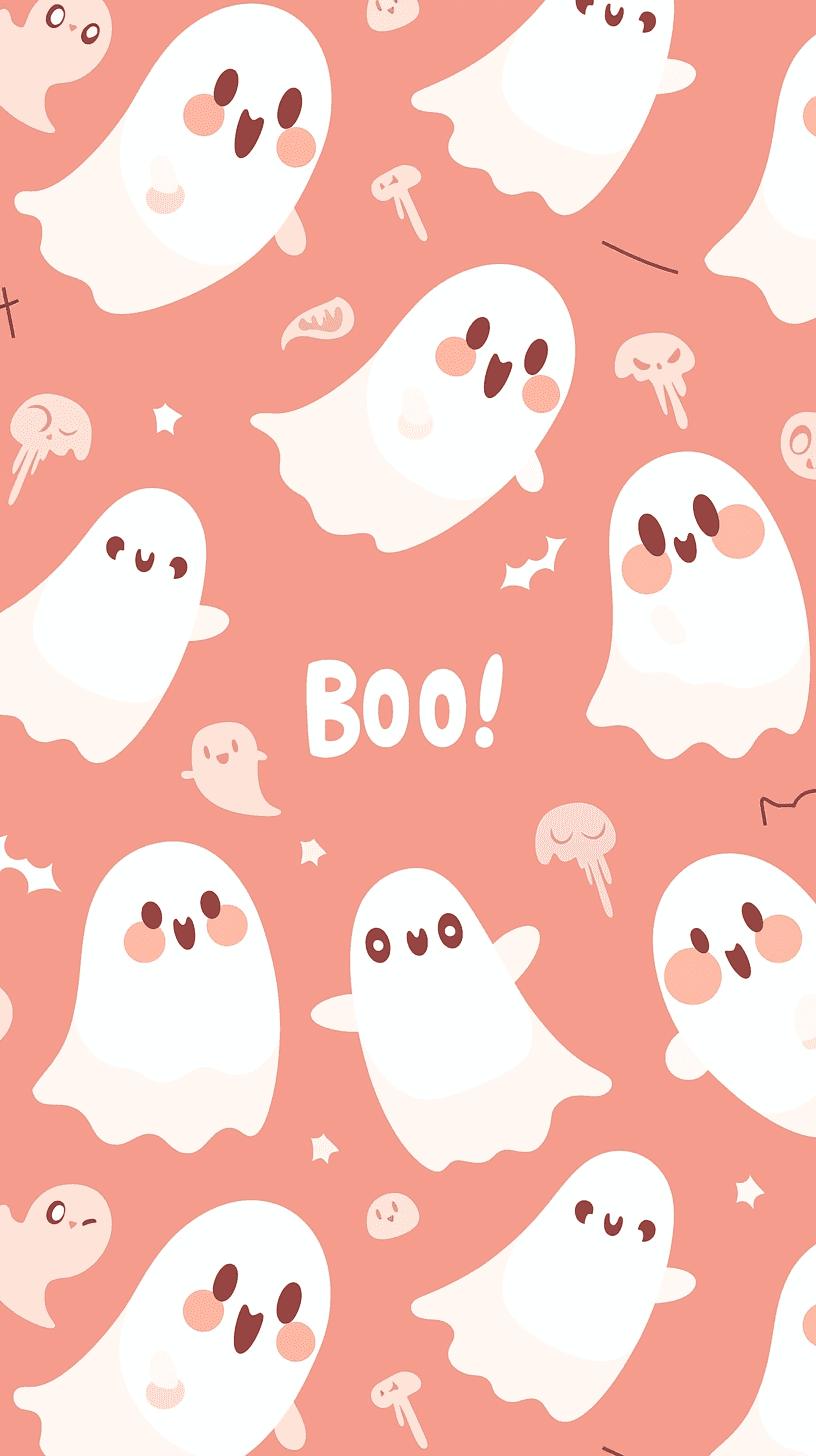 Halloween Ghost 1030 original repeating artwork