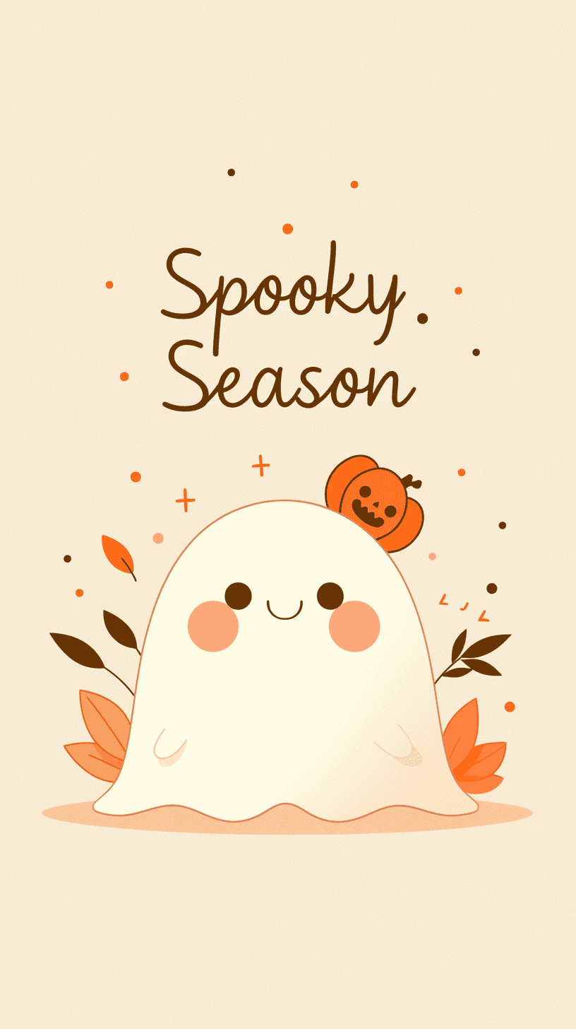 Halloween Ghost 1169 original repeating artwork