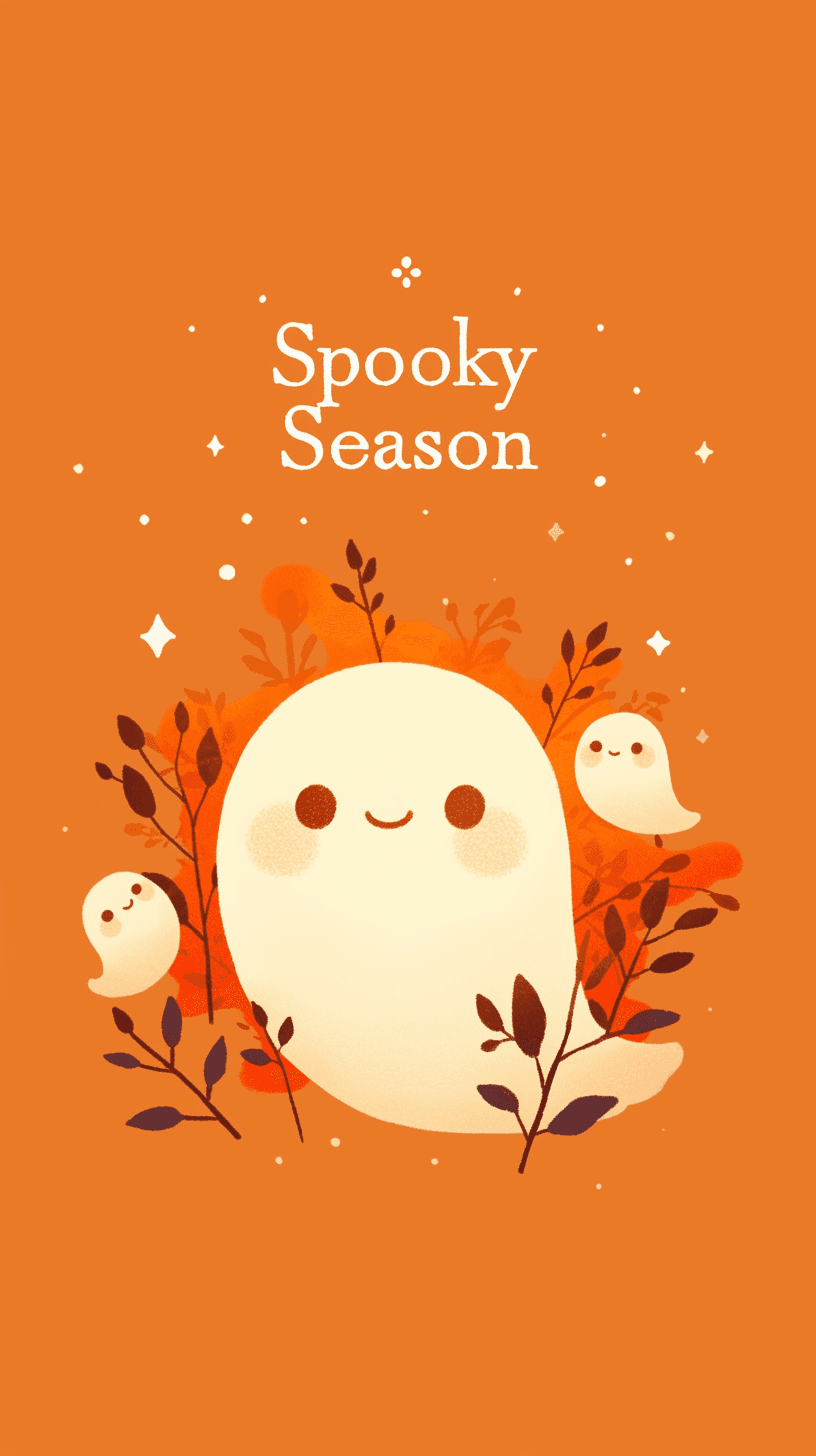 Halloween Ghost 983 original repeating artwork