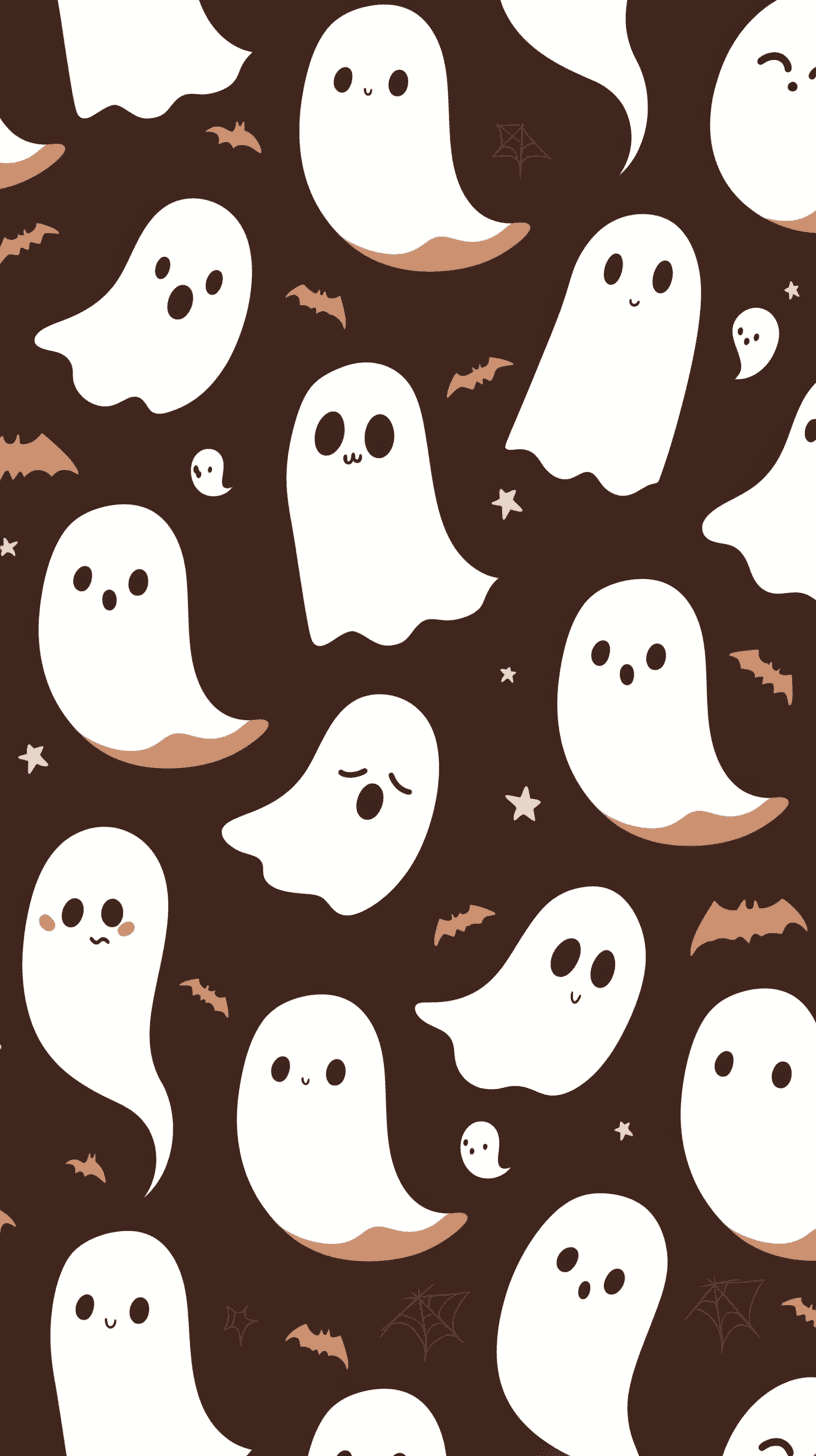 Halloween Ghost 1409 original repeating artwork
