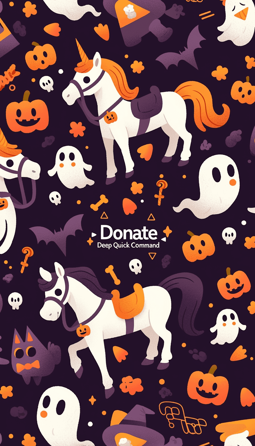 Halloween Ghost 124 original repeating artwork