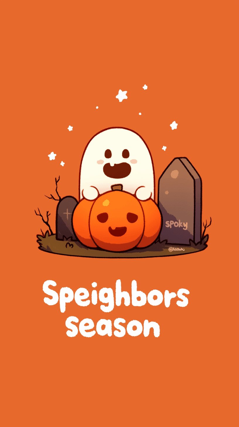 Halloween Ghost 642 original repeating artwork
