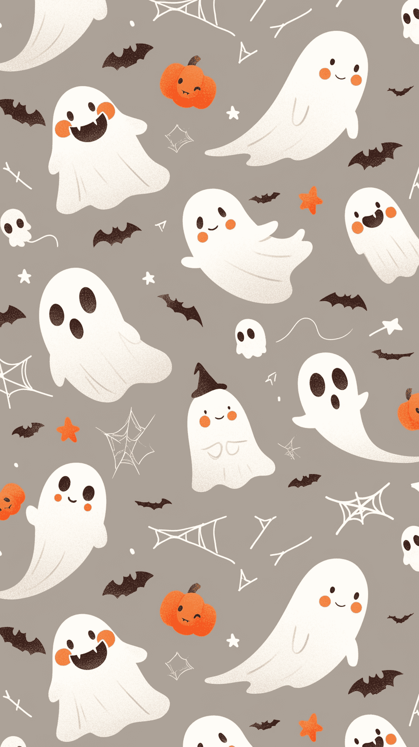 Halloween Ghost 397 original repeating artwork