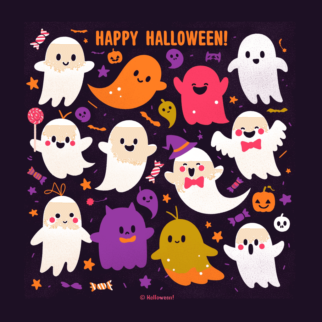 Halloween Design 004 original repeating artwork