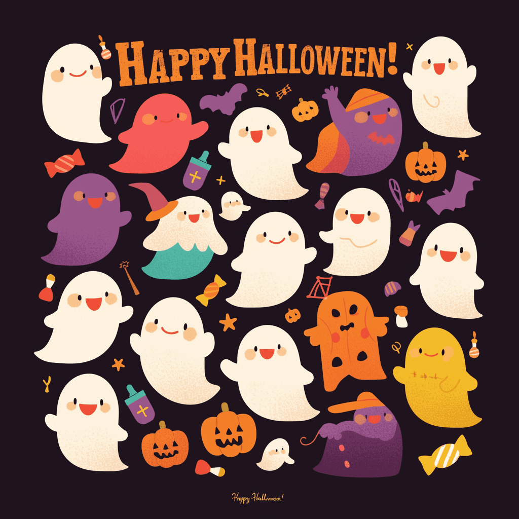 Halloween Design 003 original repeating artwork