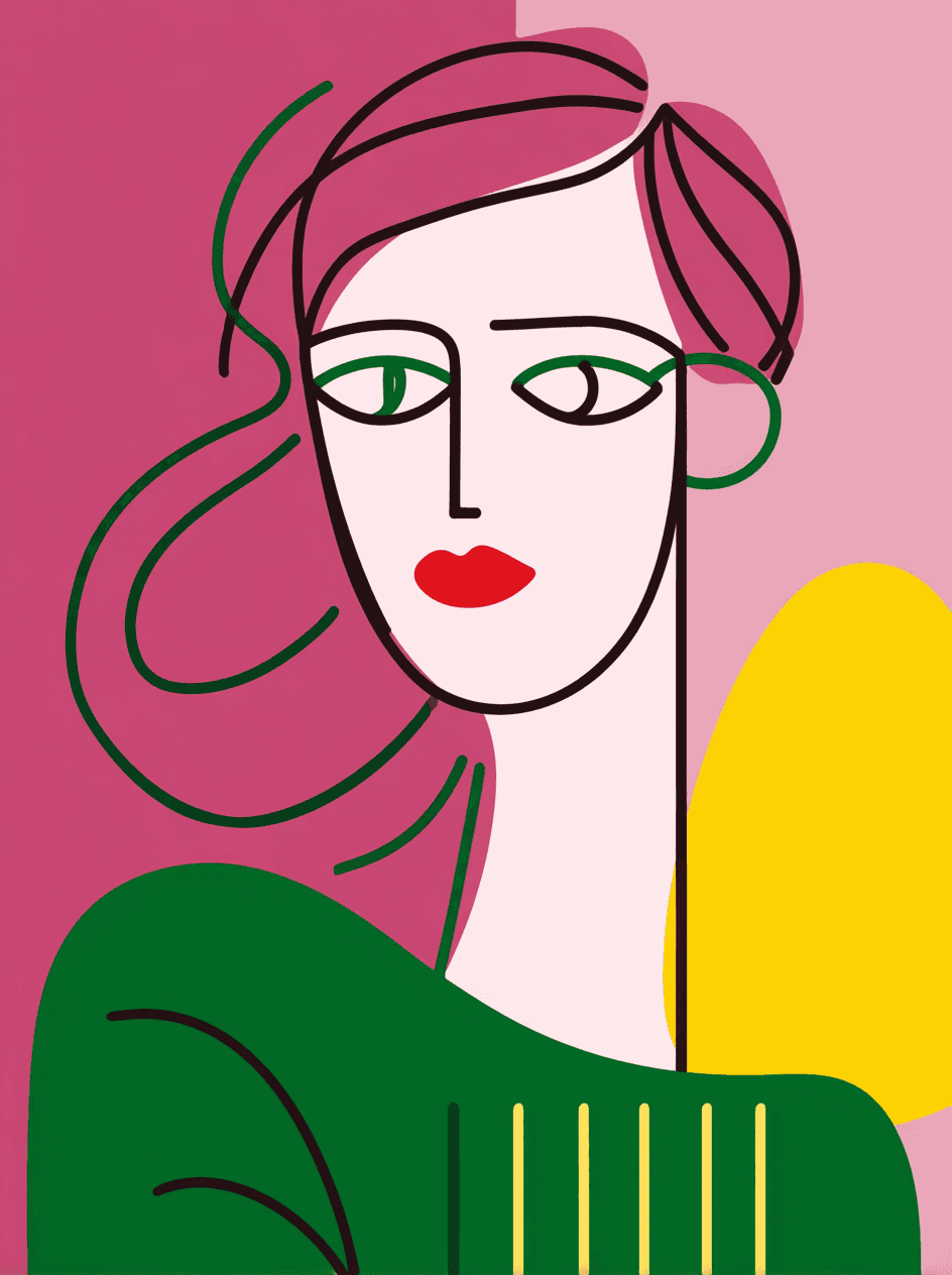 Figure Series original repeating artwork