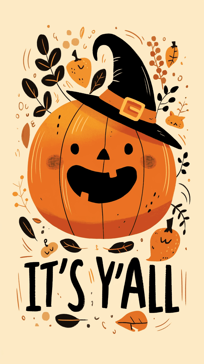Halloween Ghost 1347 original repeating artwork
