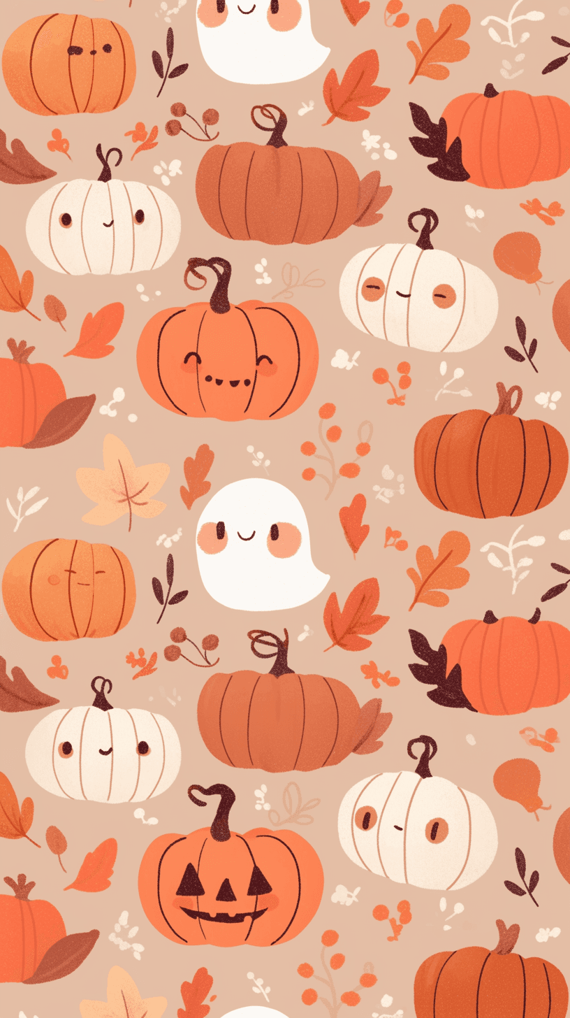 Halloween Ghost 1273 original repeating artwork