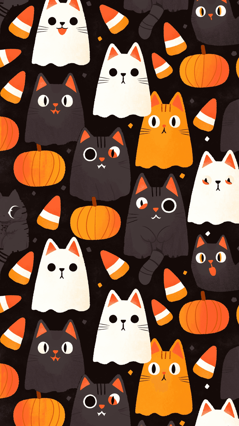 Halloween Pumpkin 340 original repeating artwork