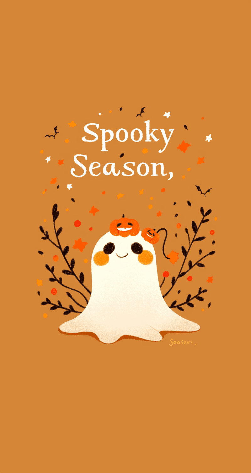 Halloween Design Harbor original repeating artwork