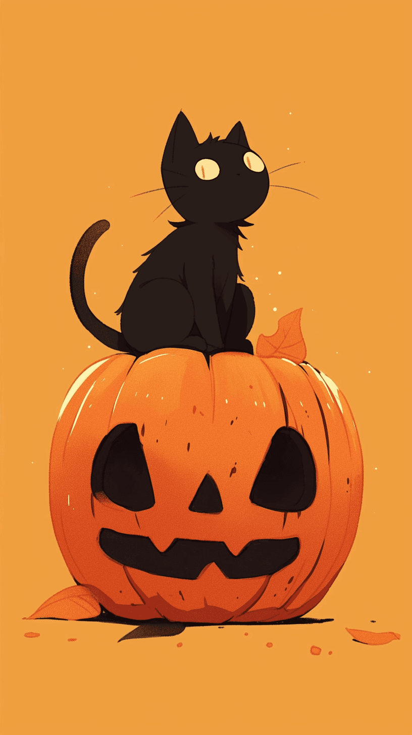 Halloween Pumpkin 397 original repeating artwork