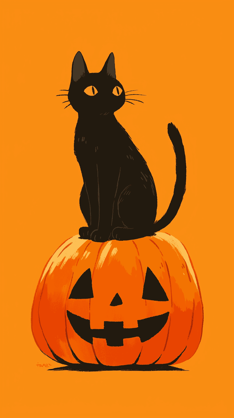 Halloween Pumpkin 339 original repeating artwork