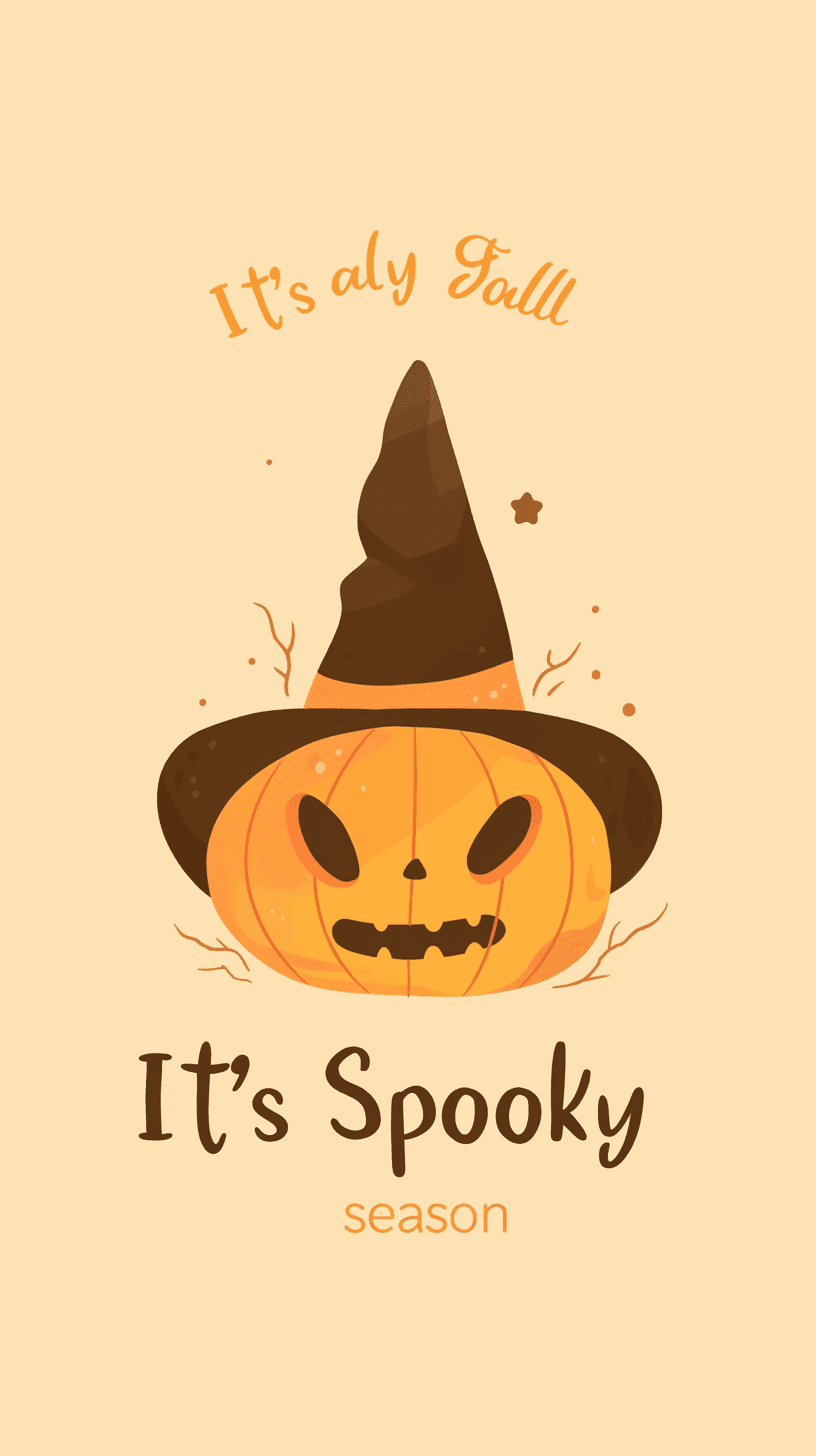 Halloween Pumpkin 411 original repeating artwork