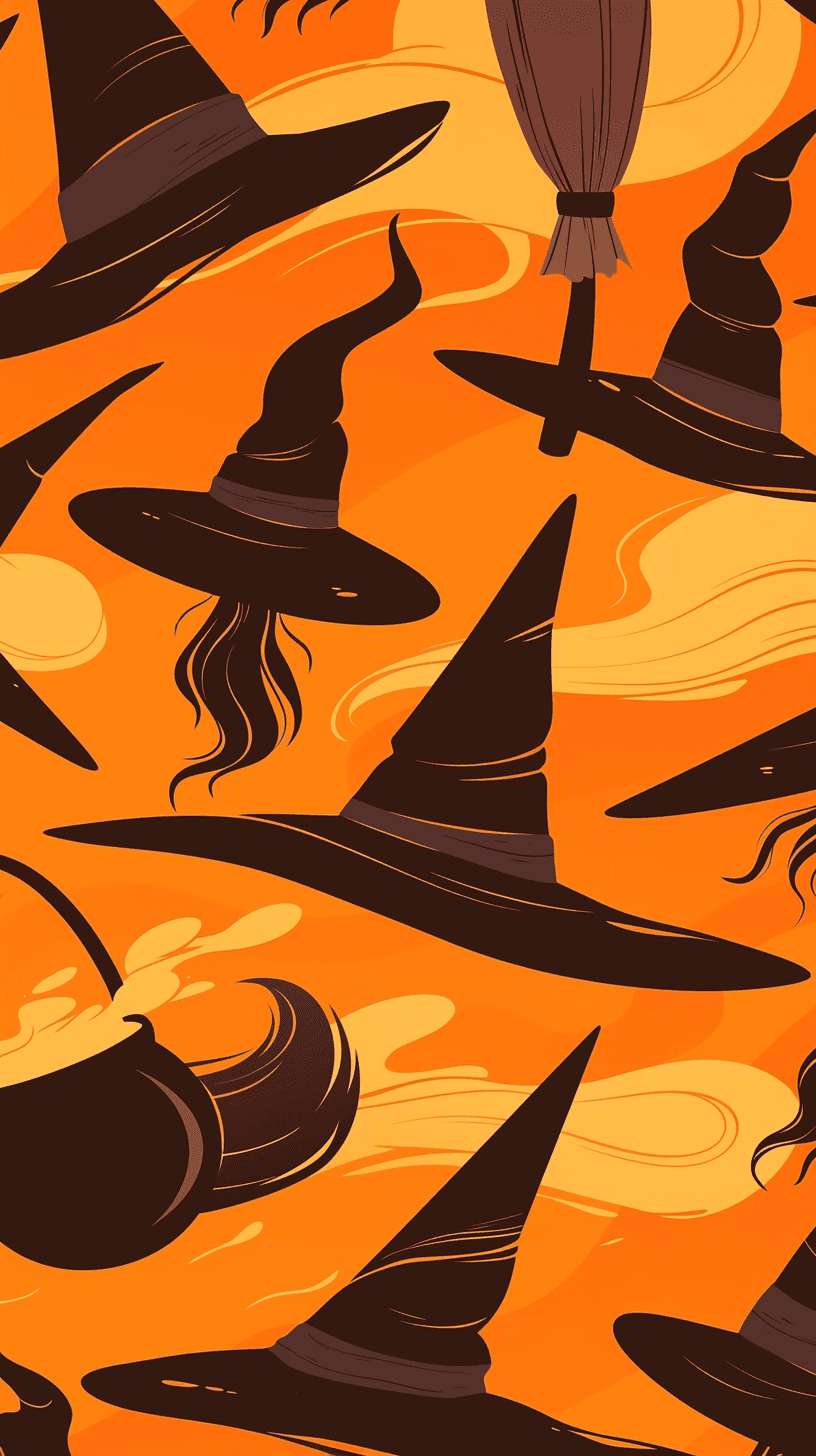 Halloween Hat Sprint original repeating artwork