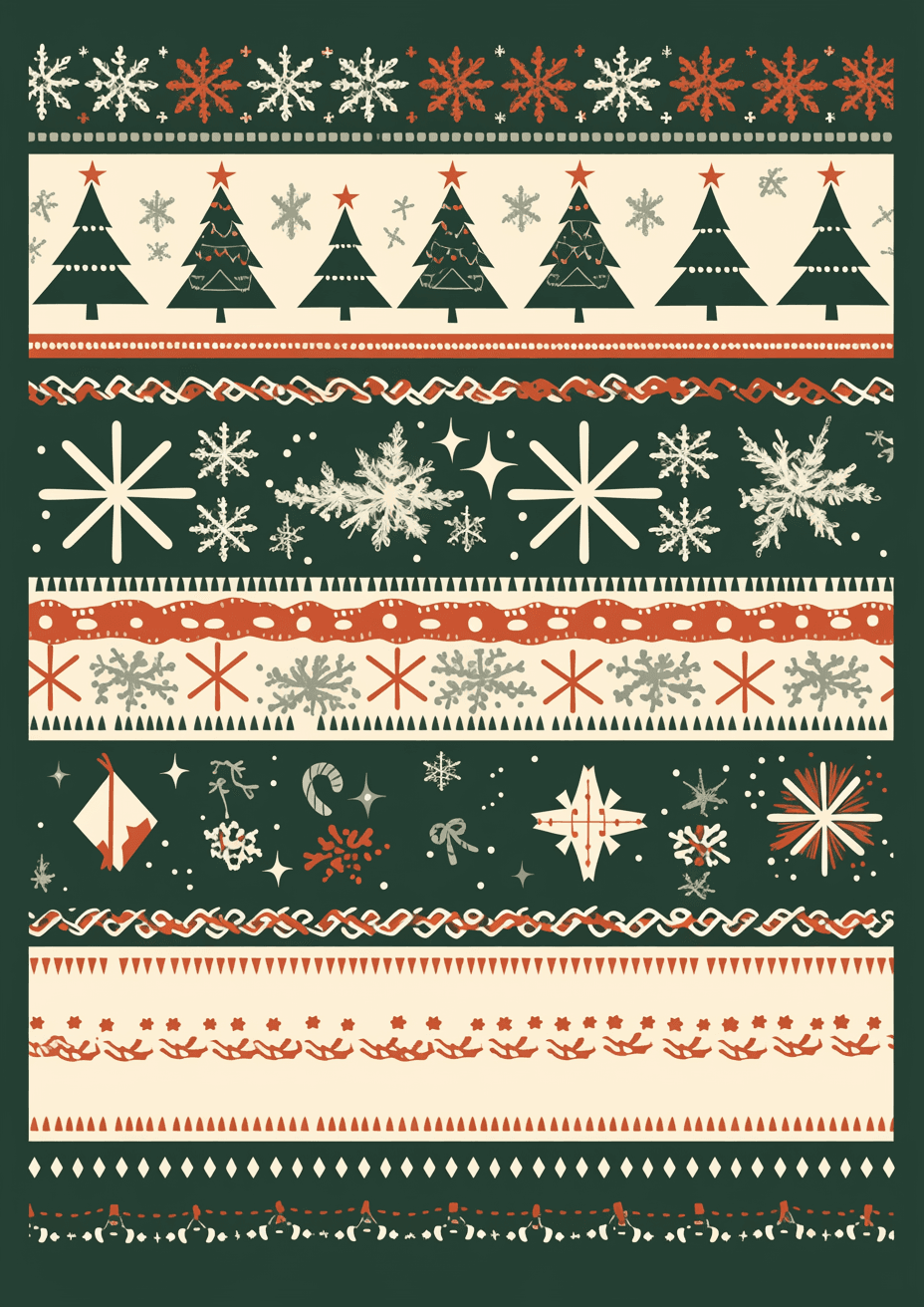 Christmas Design 217 original repeating artwork