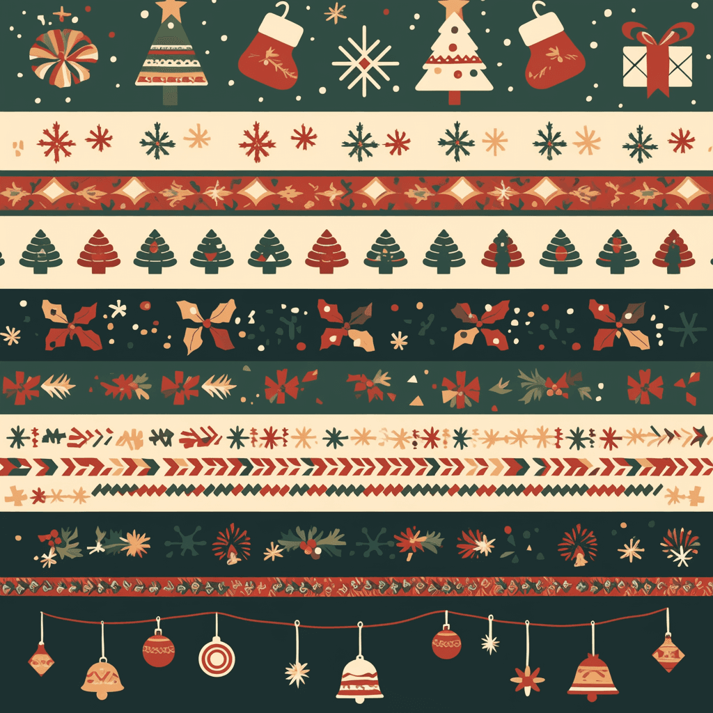 Christmas Design 155 original repeating artwork