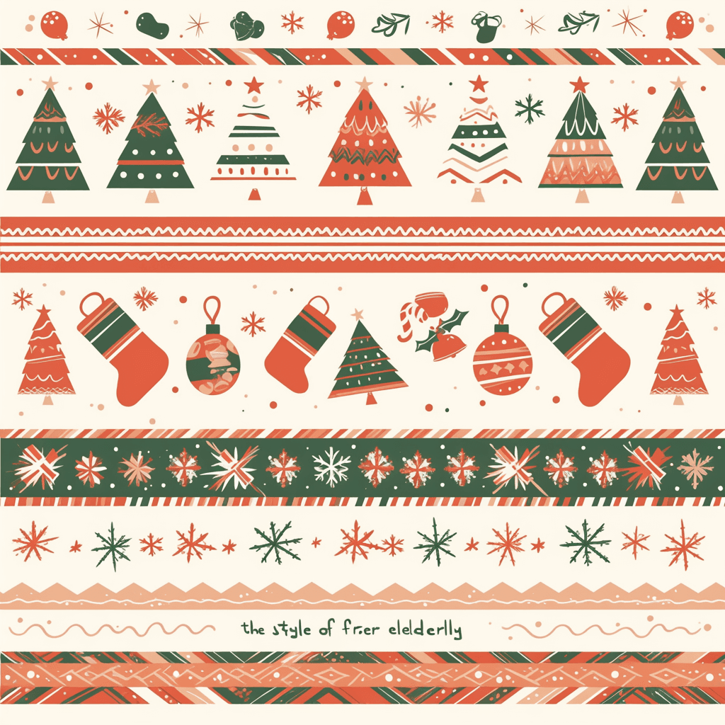 Christmas Design 310 original repeating artwork