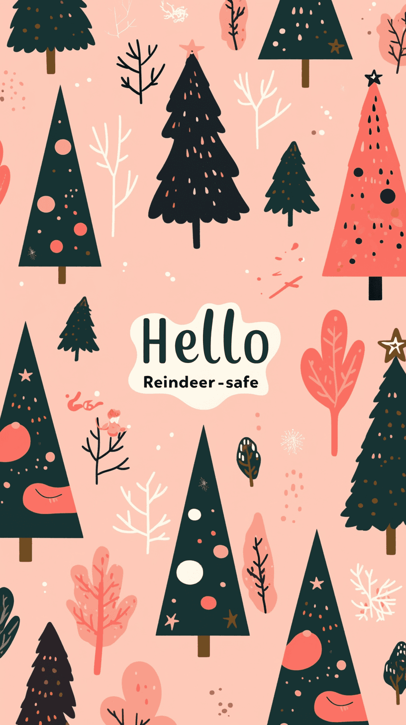 Christmas Tree 657 original repeating artwork