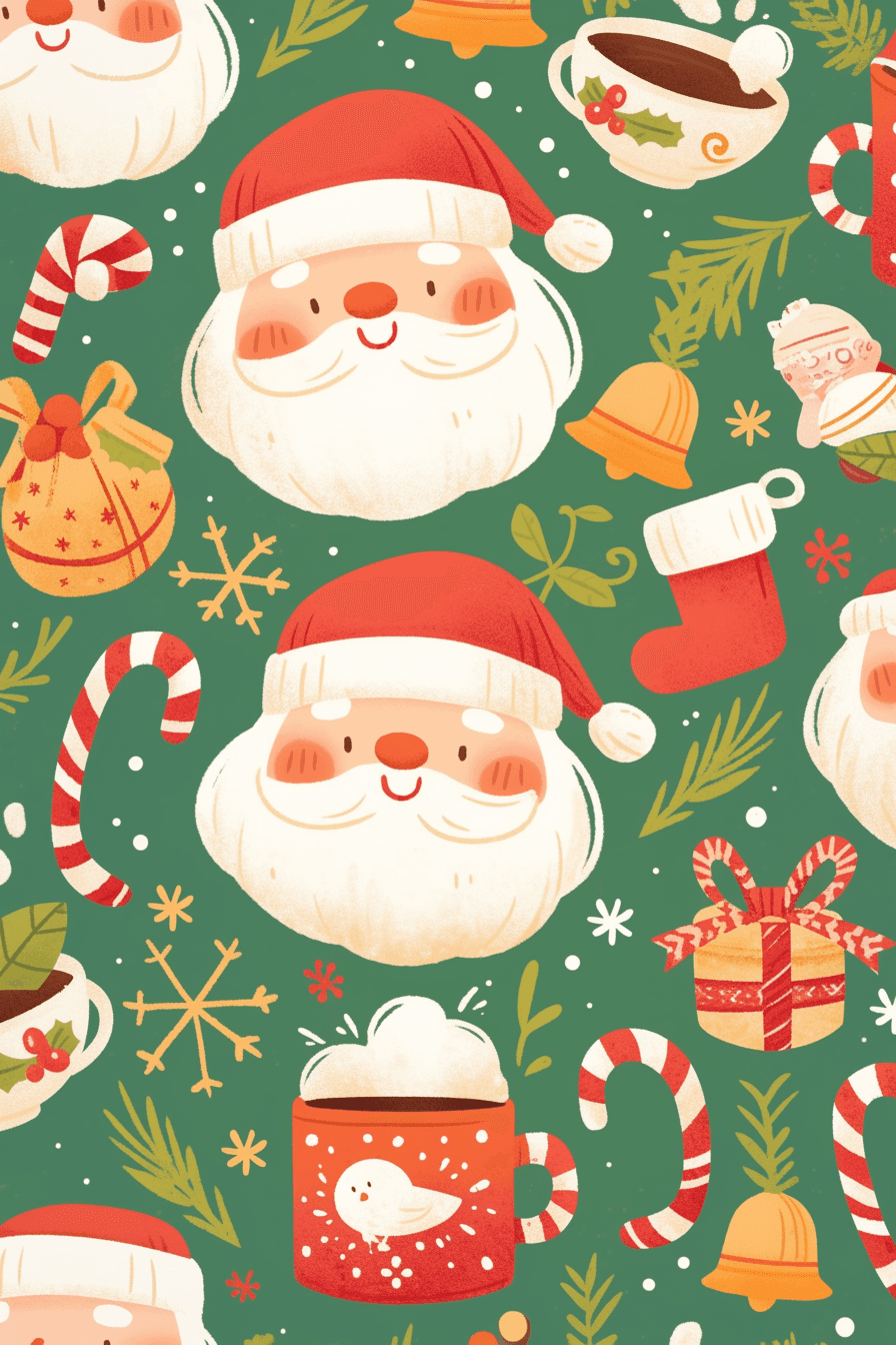 Christmas Design 298 original repeating artwork