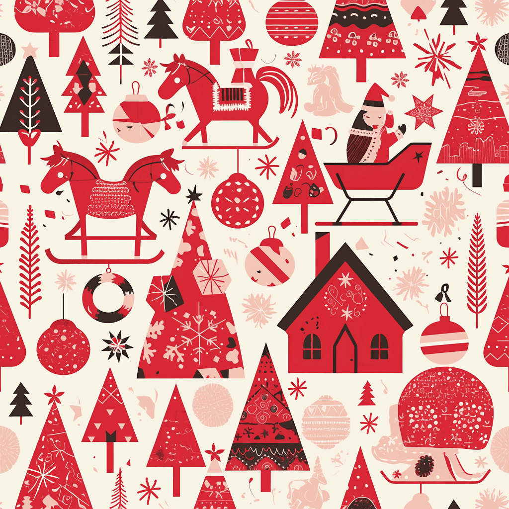 Christmas 640 original repeating artwork