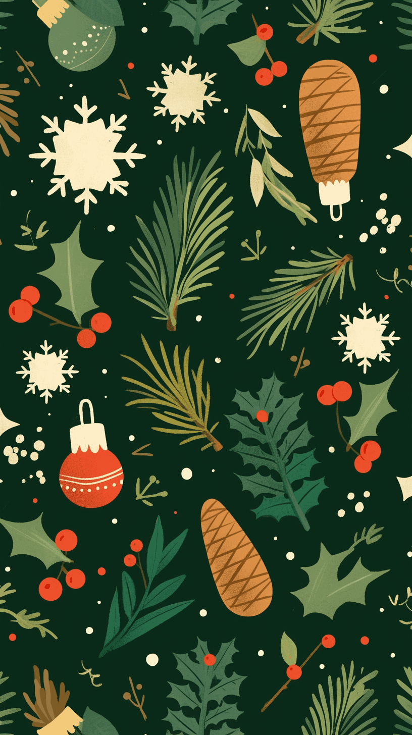 Christmas 614 original repeating artwork