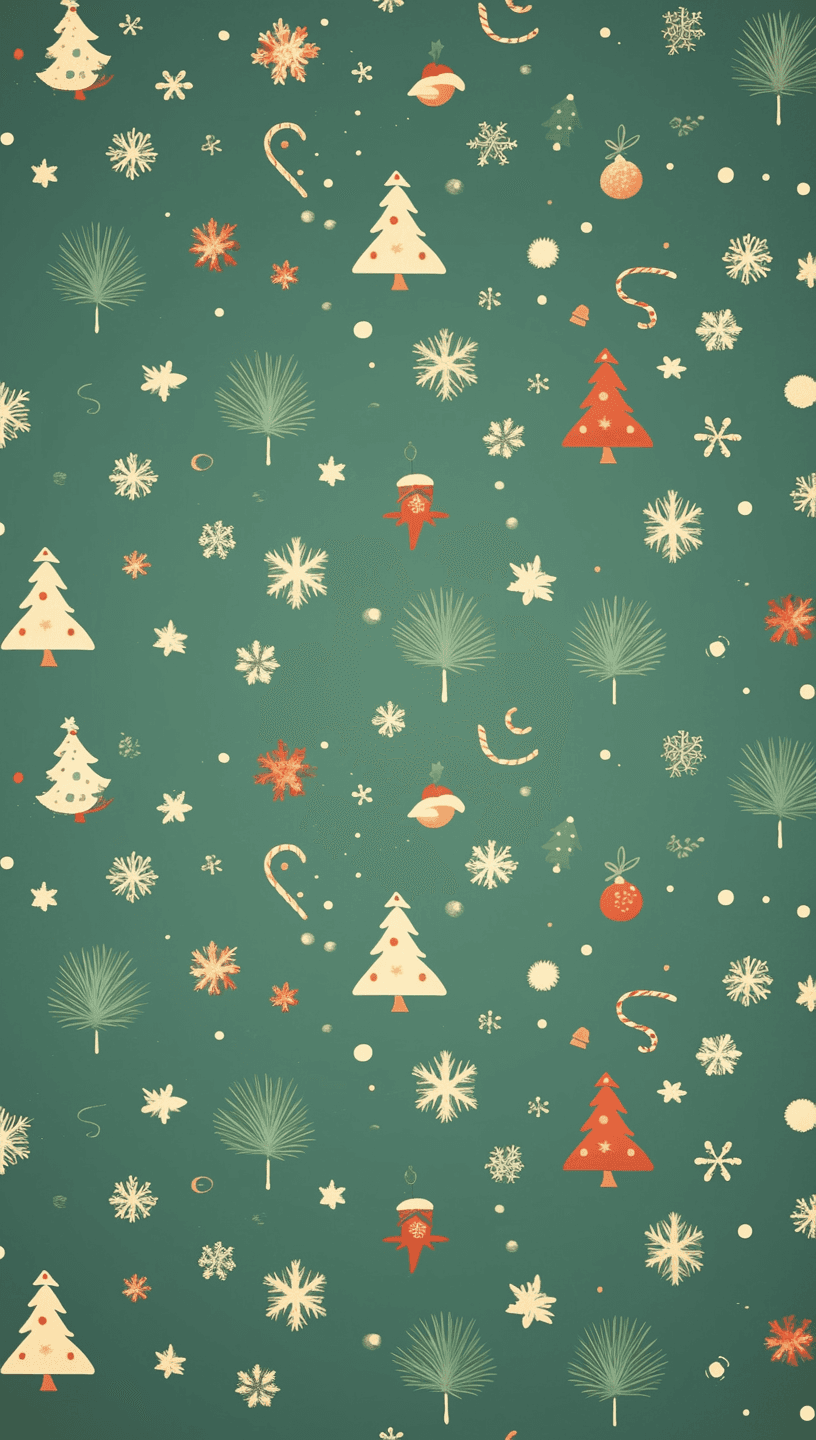 Christmas Tree 803 original repeating artwork