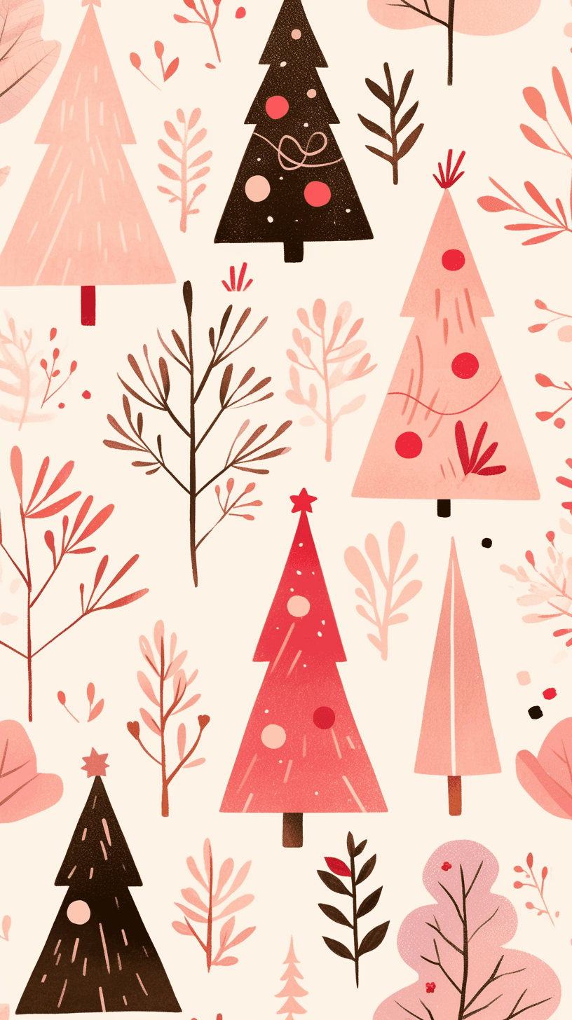 Christmas Tree 210 original repeating artwork