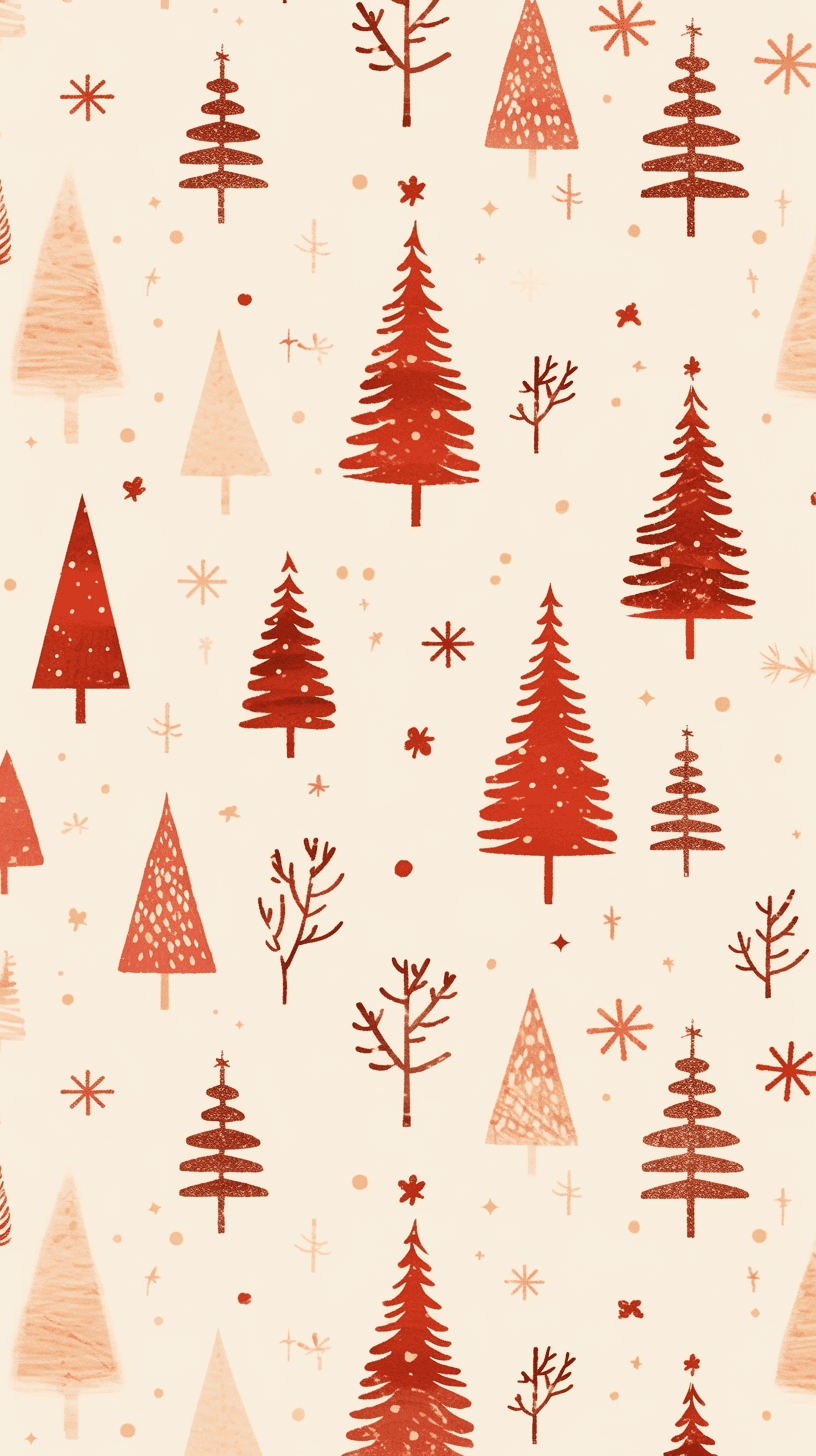 Christmas Tree 802 original repeating artwork