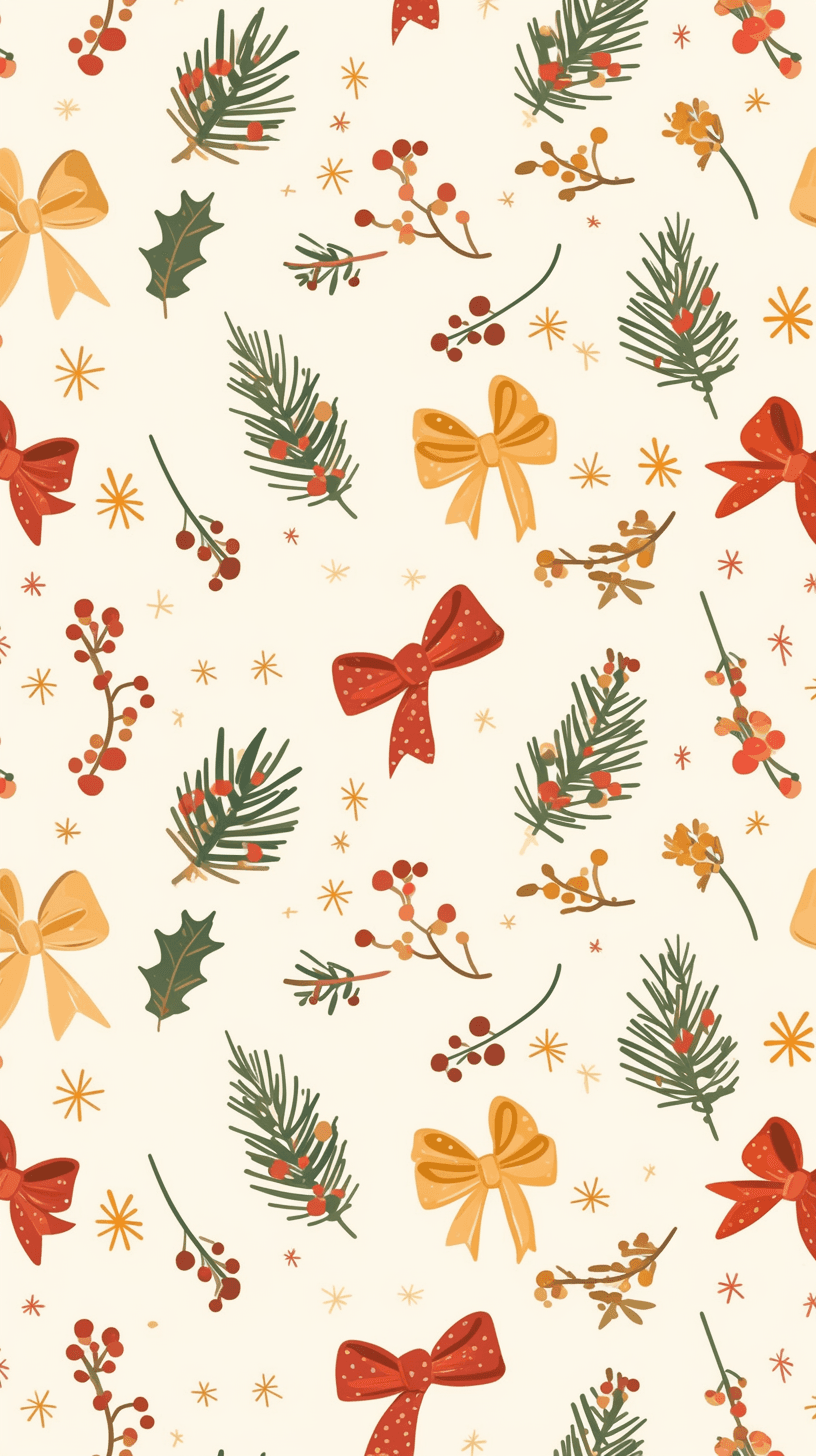 Christmas Tree 640 original repeating artwork