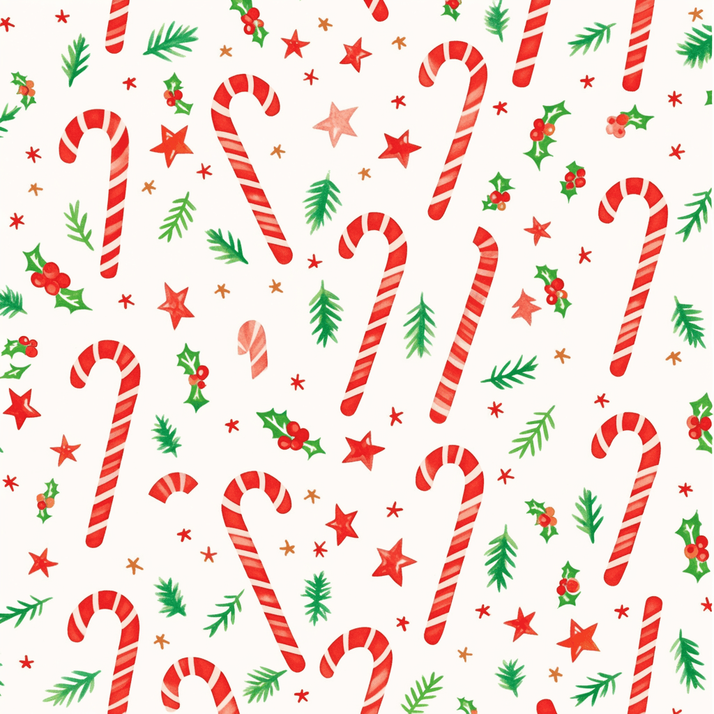 Christmas 509 original repeating artwork