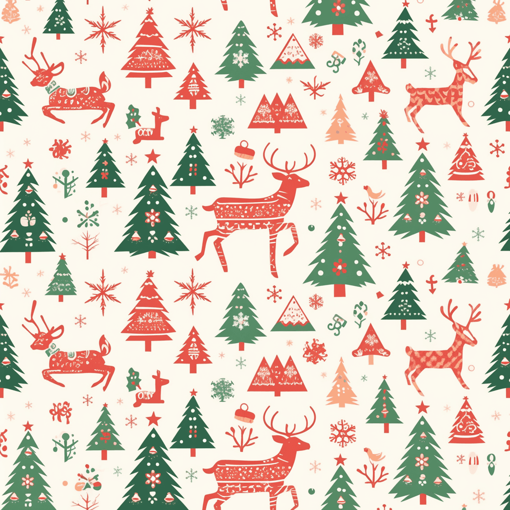 Christmas 610 original repeating artwork