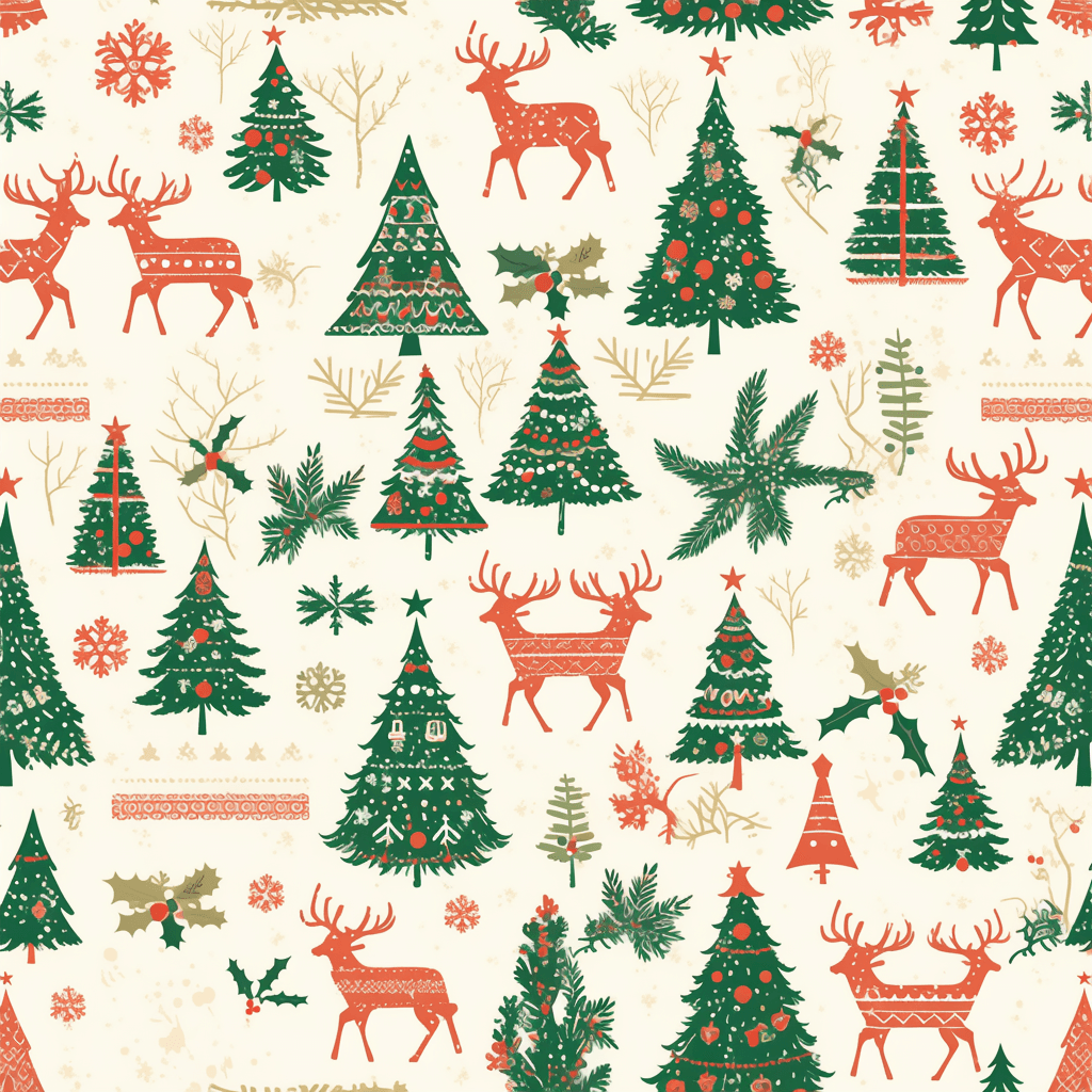 Christmas 609 original repeating artwork