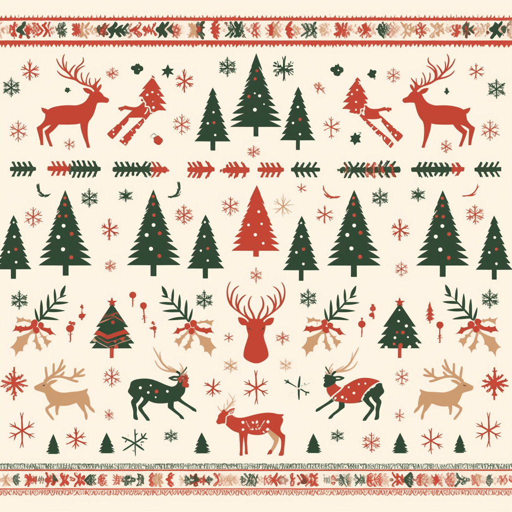 Christmas 608 original repeating artwork