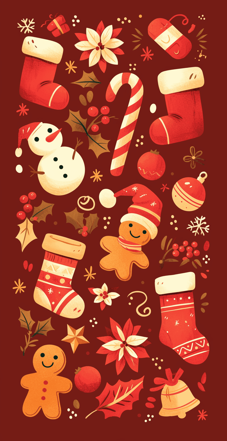 Christmas Tree 758 original repeating artwork
