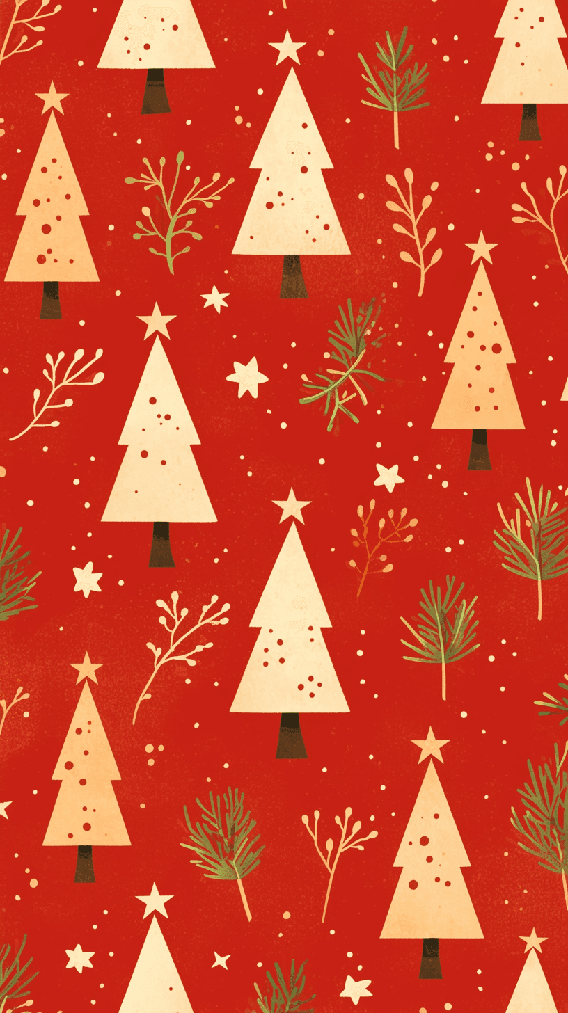 Christmas Tree 639 original repeating artwork