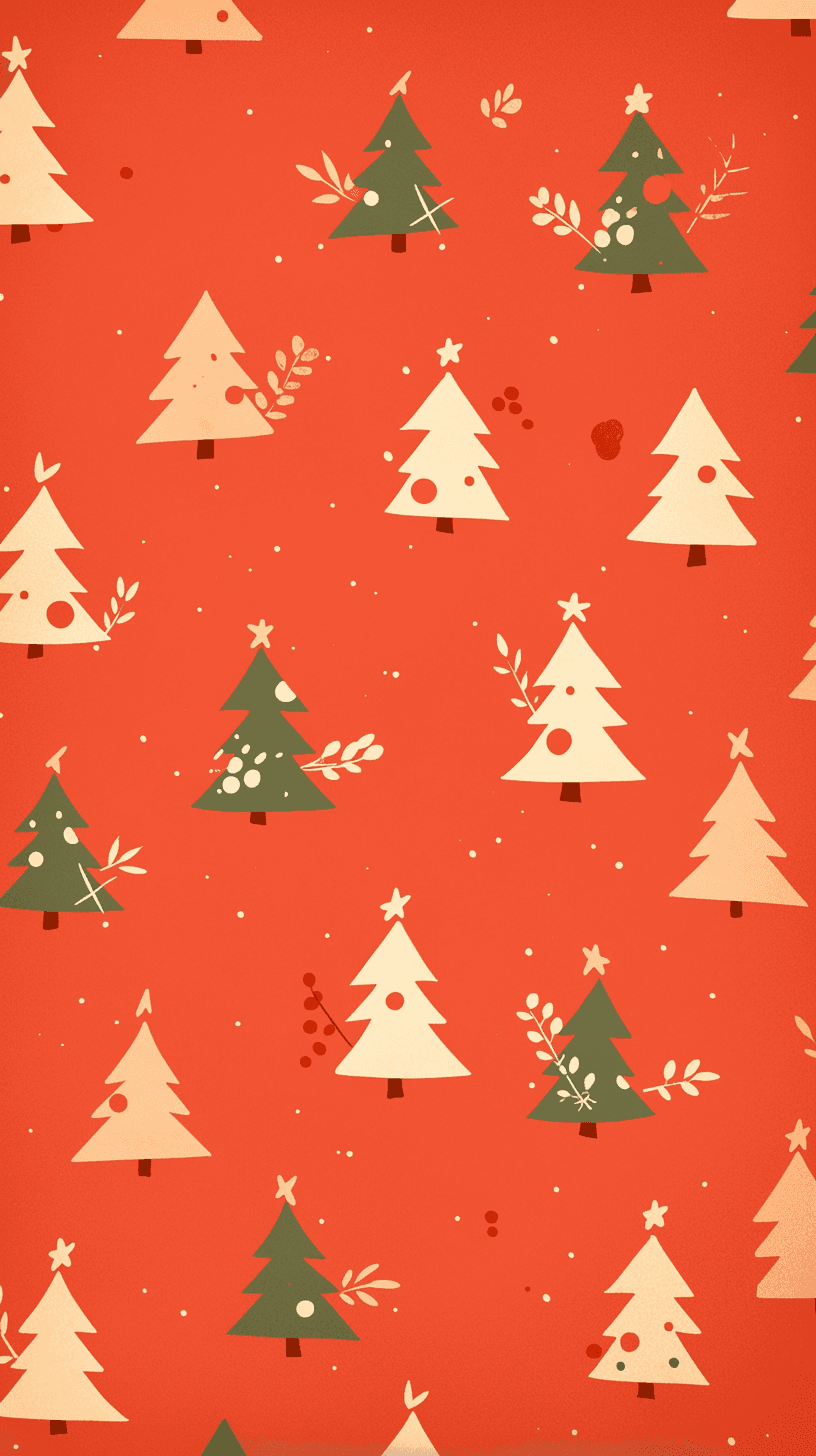 Christmas Tree 756 original repeating artwork