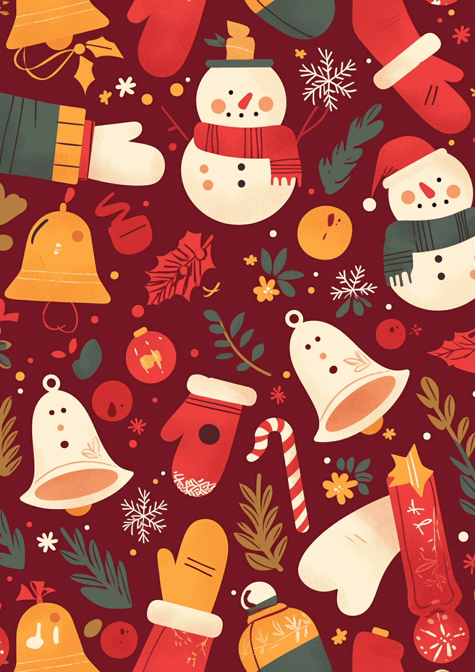 Christmas 383 original repeating artwork