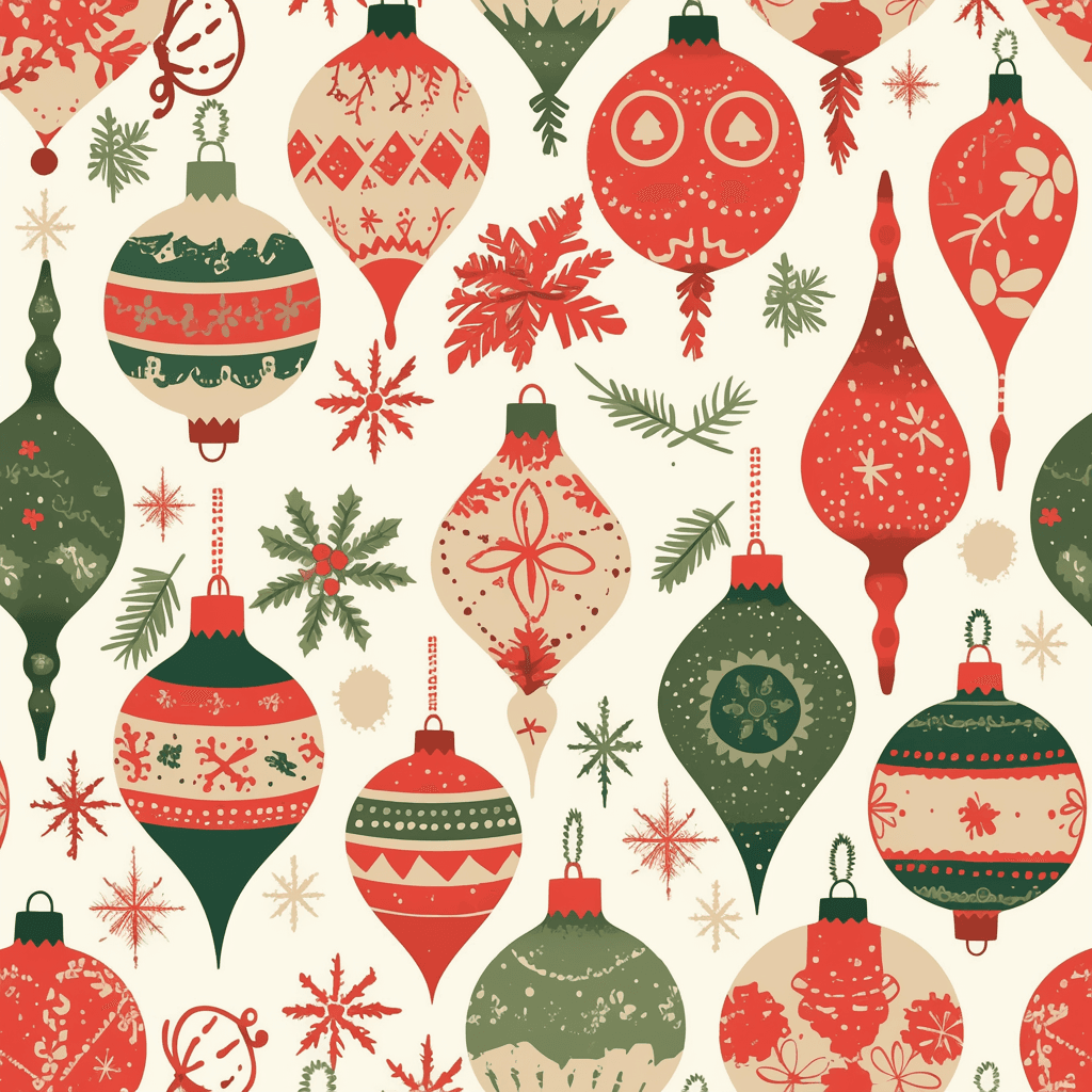 Christmas Tree 755 original repeating artwork