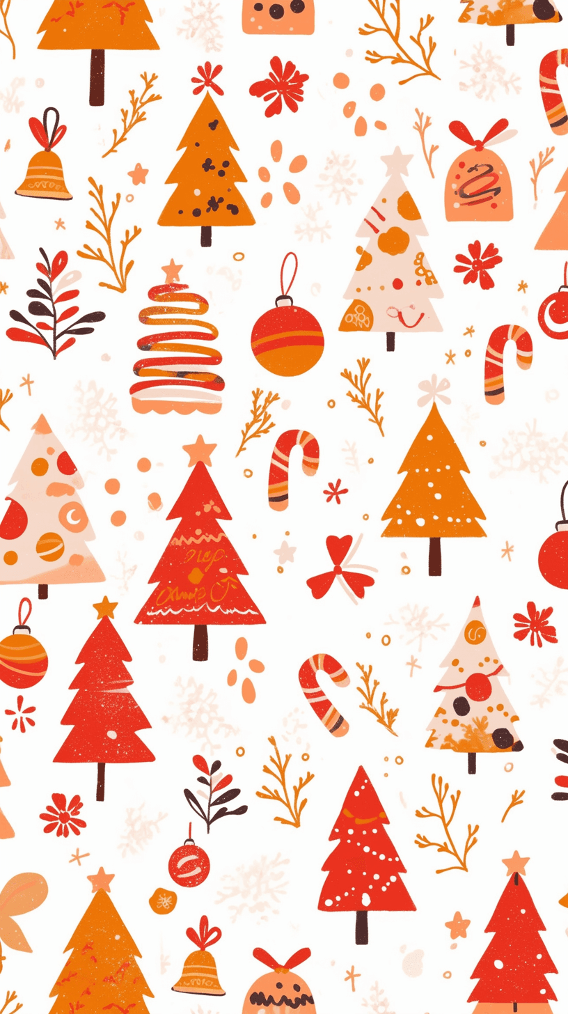 Christmas Tree 753 original repeating artwork