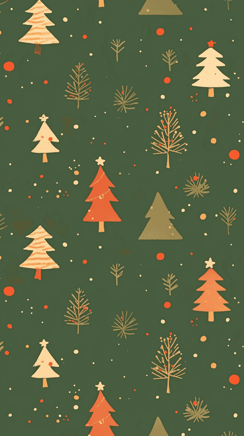 Christmas Tree 326 original repeating artwork