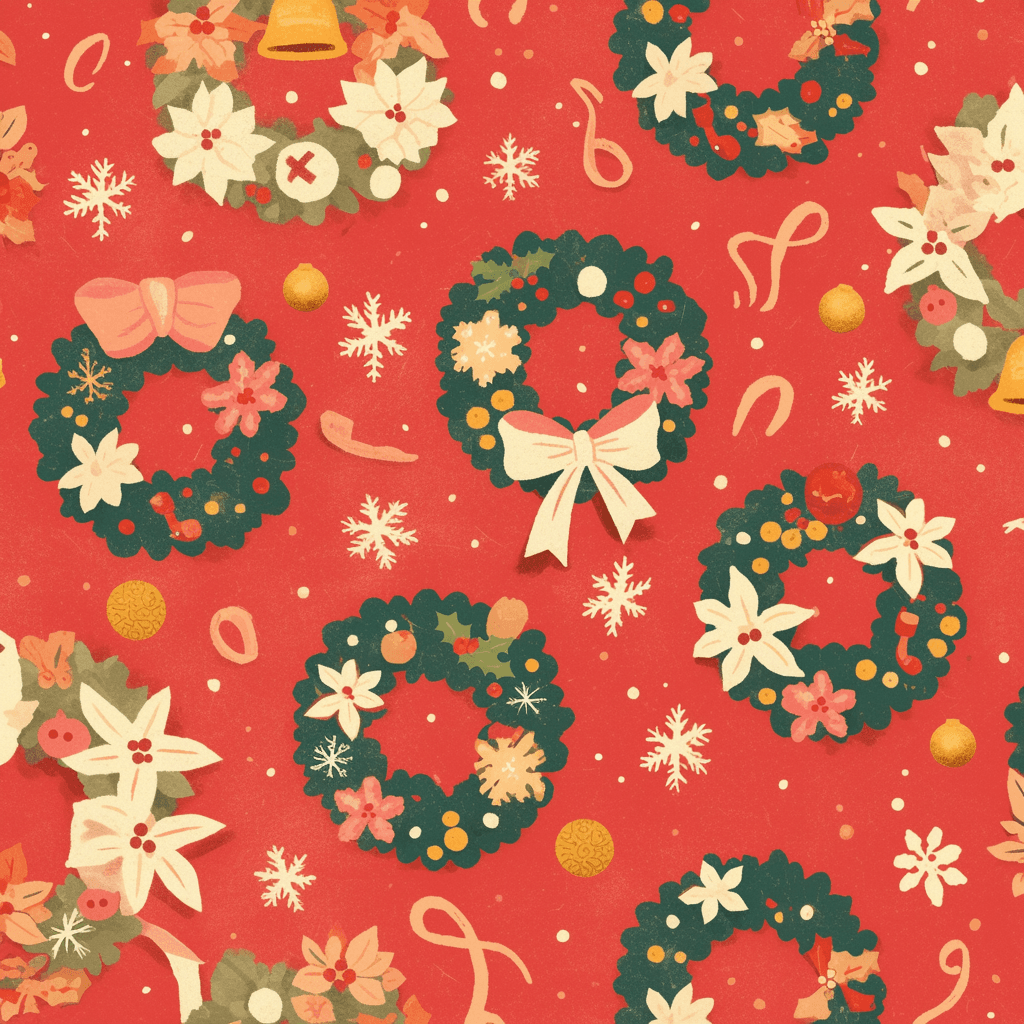 Christmas Tree 780 original repeating artwork