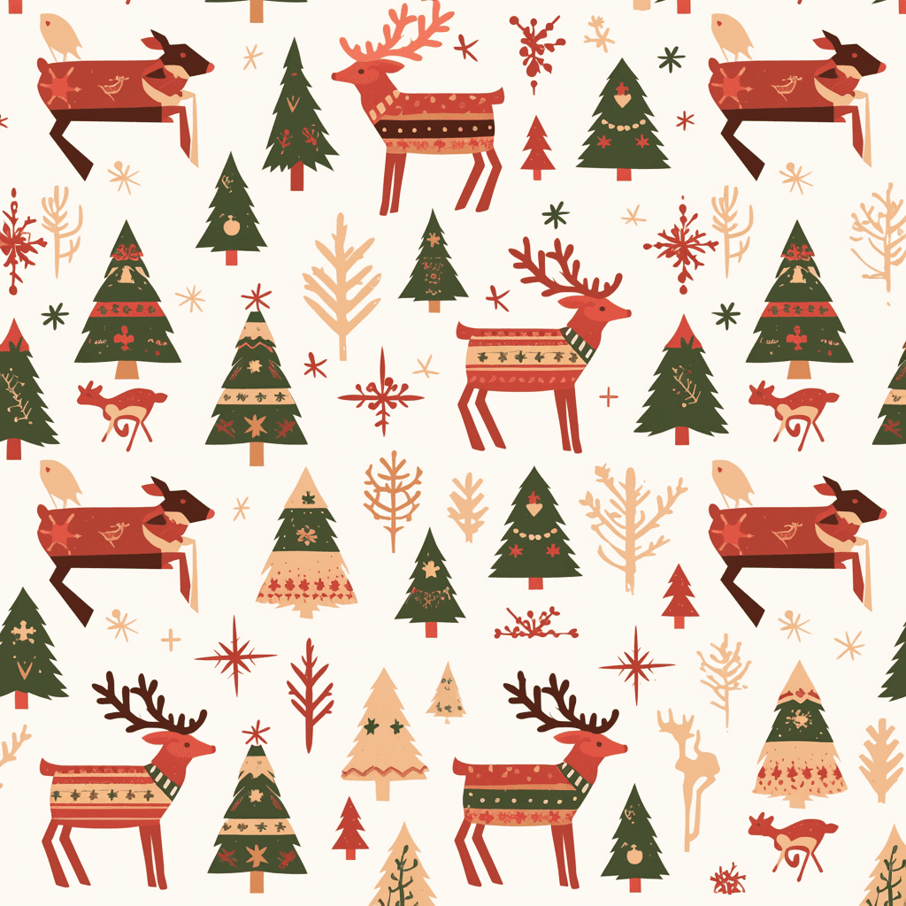 Christmas Tree 779 original repeating artwork