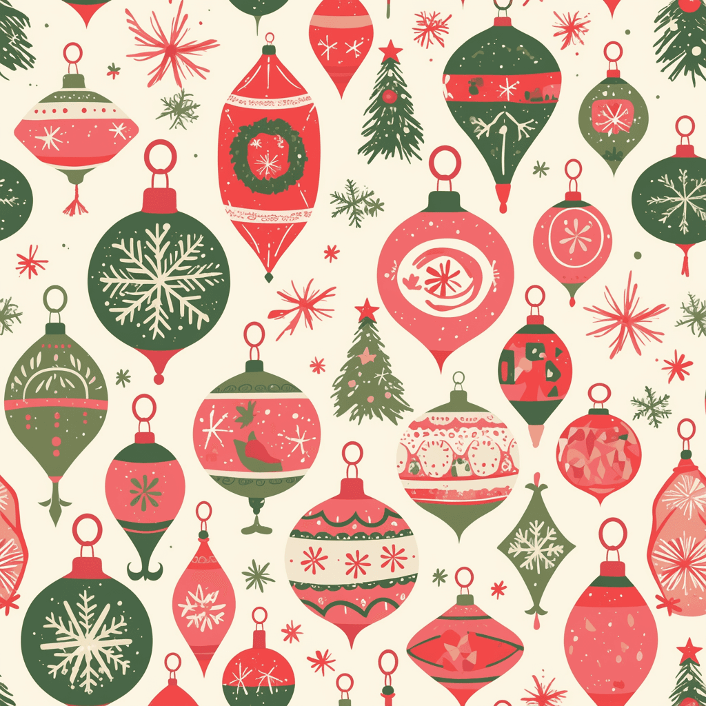 Christmas Tree 725 original repeating artwork