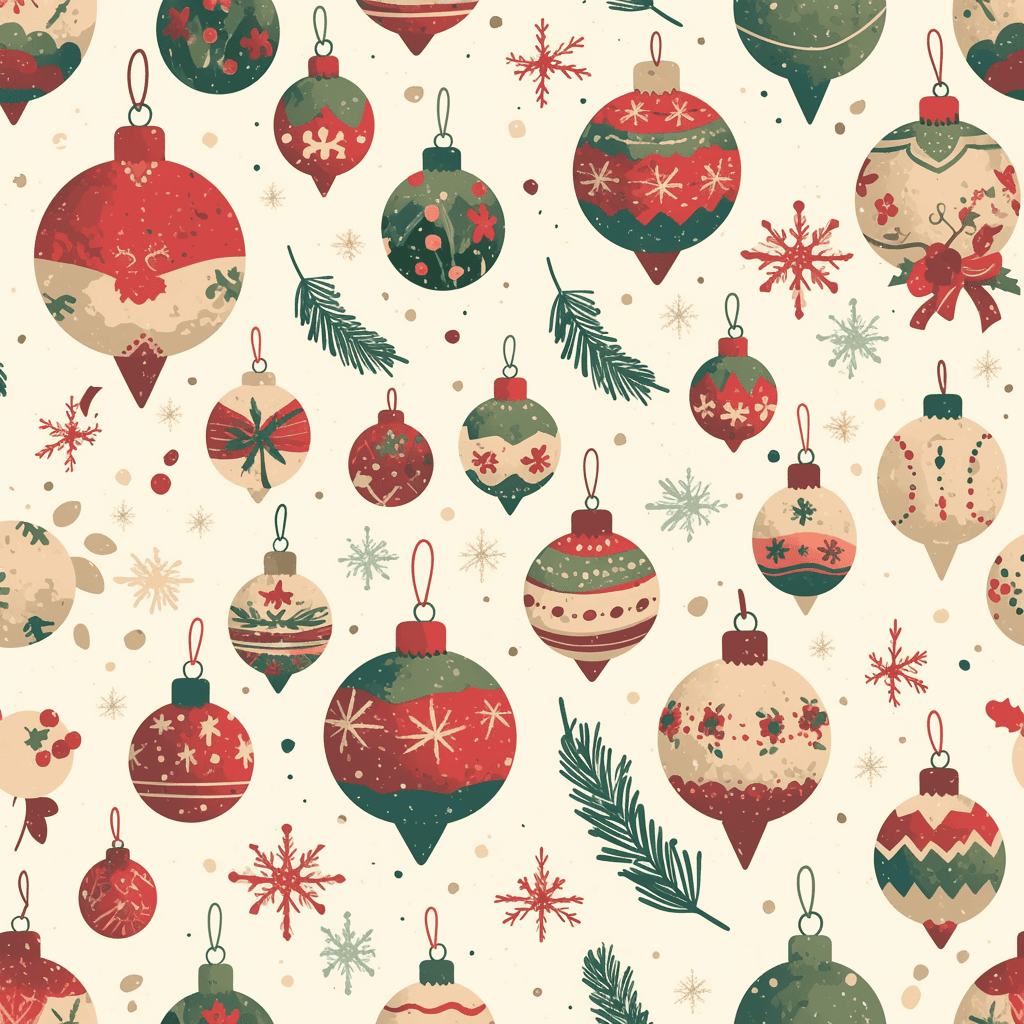 Christmas Tree 799 original repeating artwork