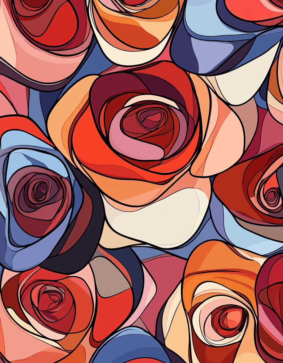 Design 282 original repeating artwork