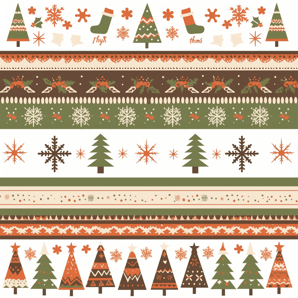 Christmas Design 337 original repeating artwork