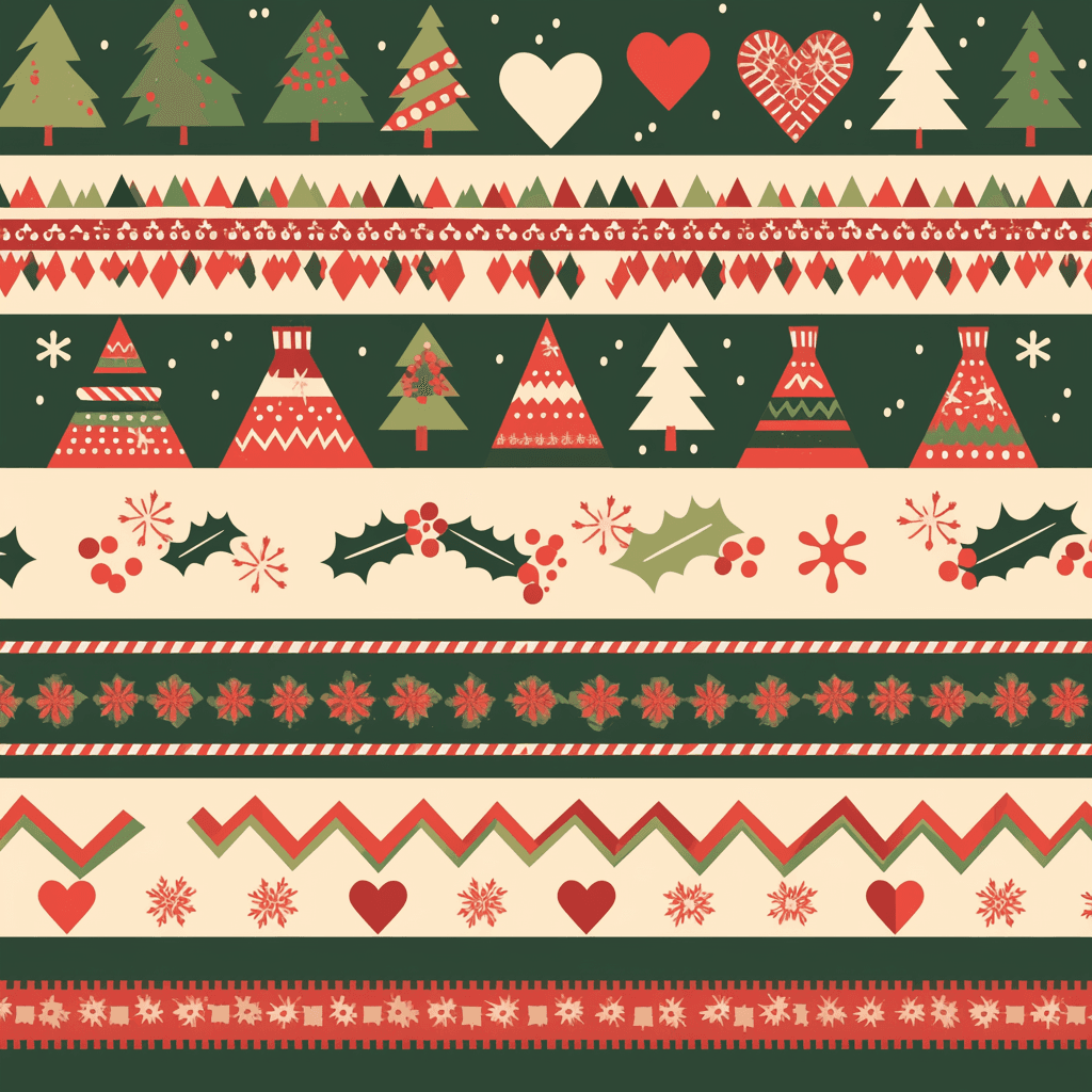 Christmas Design 116 original repeating artwork