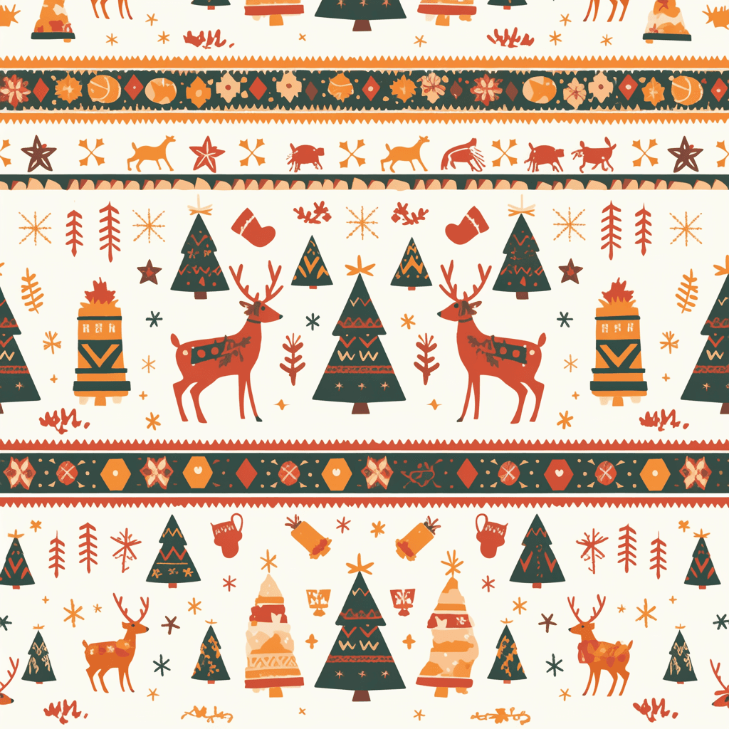 Christmas Design 232 original repeating artwork