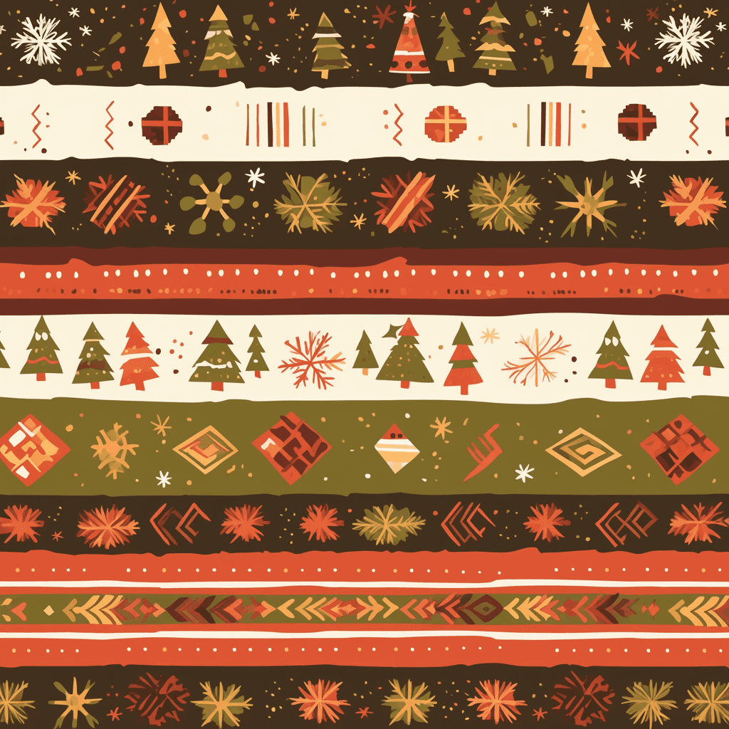 Christmas Tree 752 original repeating artwork